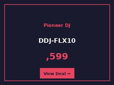 Pioneer DDJ-FLX10