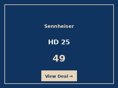 Sennheiser HD 25