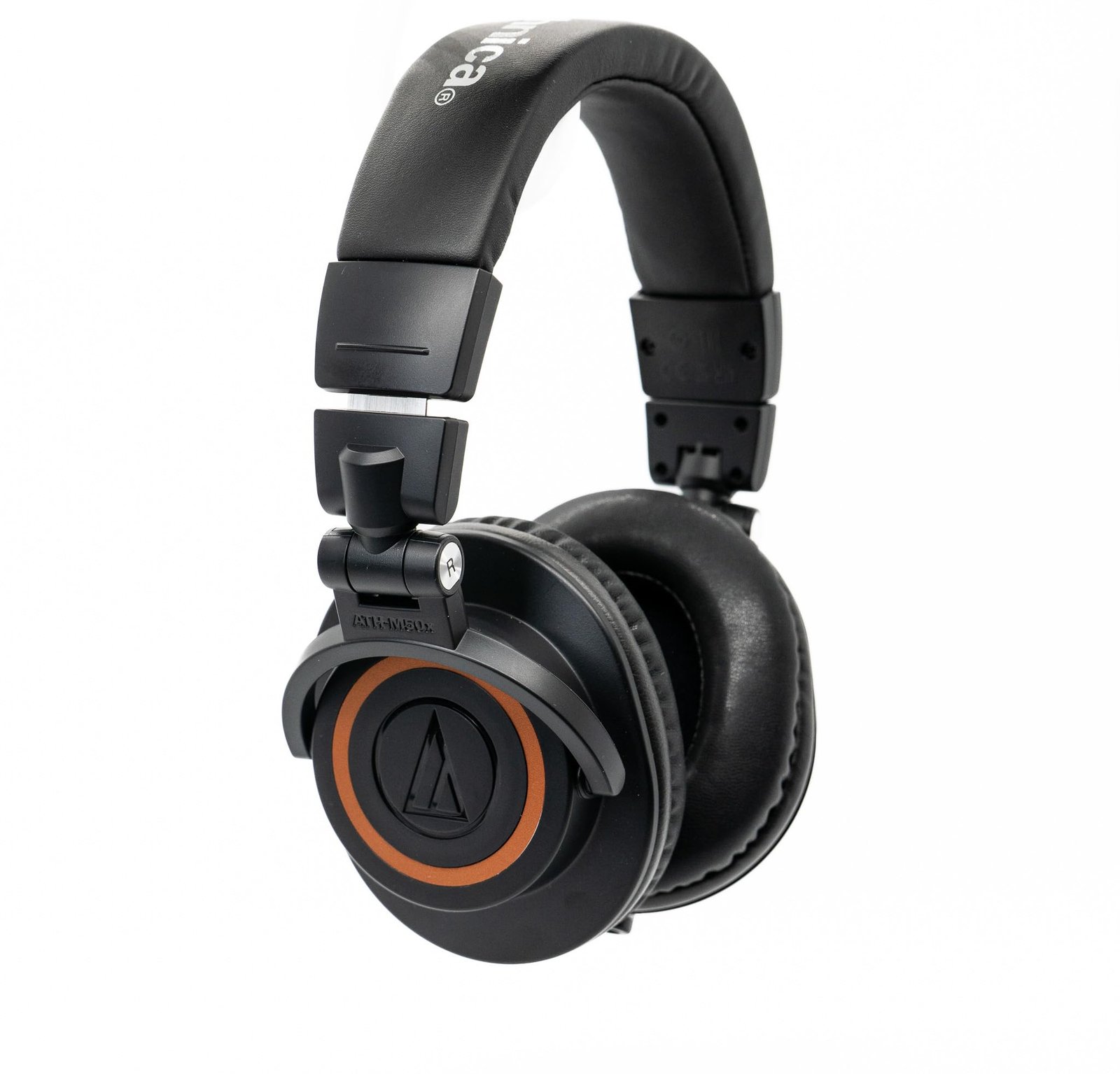 Audio-Technica ATH-M50x Professional Studio Monitor Headphones, Bronze Wrap