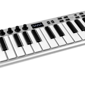 ESI Xsynth Ultra-Thin 25-Key Synthesizer with Integrated Master Keyboard and Audio/MIDI Interface